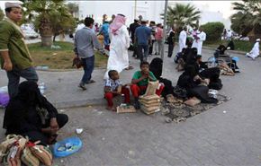 إمرأة سعودية تعيش في مكب للنفايات