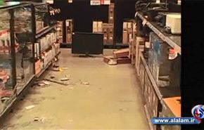 غارت یک سوپرمارکت در آرژانتین