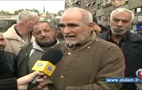 سكان مخيم اليرموك يواصلون العودة الى منازلهم