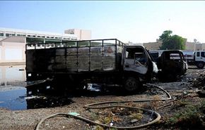 اندلاع حريق في 3 سيارات نقل وقود جنوب الرياض