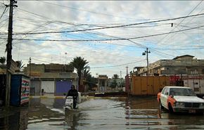 مصرع اربعة اشخاص بسبب امطار غزيرة في بغداد