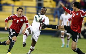 خسارة قطر امام مصر في مباراة ودية