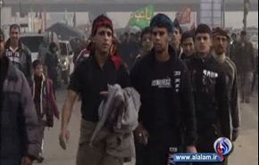 ملايين الزوار المسافرين إلى كربلاء