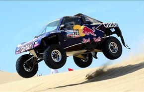 فوز ساينز في المرحلة الاولى من رالي دكار