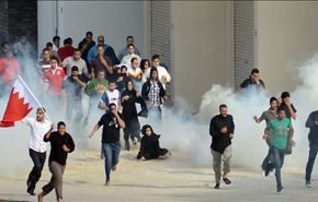 تظاهرات بحرینی‌ها ضد دادگاه آل‌خلیفه
