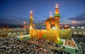 حشود تتوافد على النجف لاحياء ذكرى وفاة الرسول