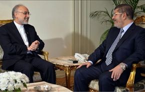 مرسي يقدر جهود ايران لخفض آلام الشعب السوري