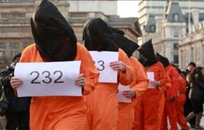 مسيرة في لندن تندد بالانتهاكات في معتقل غوانتنامو
