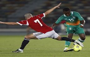 جرفينيو يقود ساحل العاج للفوز على مصر وديا