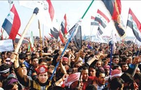 متظاهرو تكريت يطردون نائبا من كتلة الهاشمي