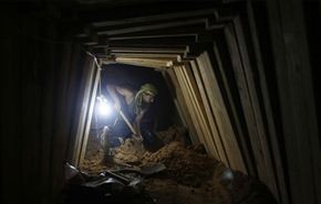 شهادت 230 فلسطيني در تونلهاي بين غزه و مصر