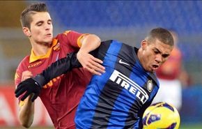 روما يحقق الافضلية أمام إنتر في ذهاب مربّع الكأس