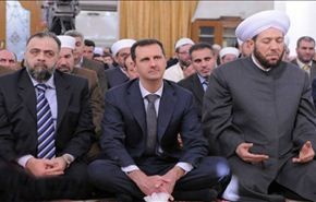 الرئيس الاسد يشارك باحتفالات المولد النبوي بدمشق