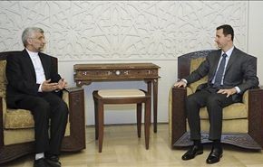 جليلي يلتقي الرئيس السوري بشار الأسد