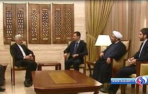 الاسد خلال لقائه جليلي يؤكد على الصمود