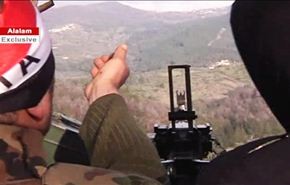 همراهی دوربین العالم با ارتش سوریه در پاکسازی مناطق مرزی