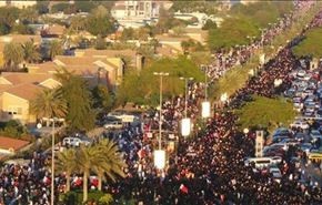 تظاهرات لمئات آلاف البحرينيين في ذكرى الثورة