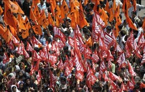 اضراب واعمال عنف متفرقة في الهند