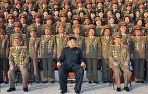 صور لرئيس كوريا الشمالية وهو يزور قاعدة عسكرية
