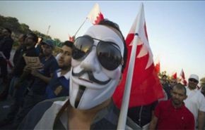 وحشت رژیم آل خلیفه از انقلابیون "نقابدار"