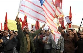 تظاهرة بعمّان احتجاجا على زيارة اوباما المقررة اليوم