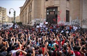 درگیری مقابل مقر اخوان المسلمین در قاهره