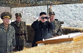 كيم جونغ يأمر جنوده بالرد على اي هجوم بسرعة الضوء