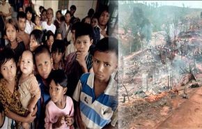 عشرات الضحايا بحريق مخيم للاجئين البورميين بتايلند