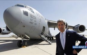 كيري يطالب تفتيش الطائرات الإيرانية المتجهة لسوريا