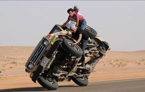 جنون رانندگی یا تفریح مرگبار در عربستان !