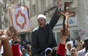 المصريون يتظاهرون ضد اخونة الازهر