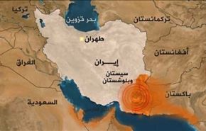 زلزال عنيف يضرب جنوب شرق ايران