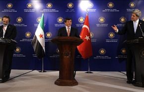 كيري يعلن المساعدة الاميركية للمعارضة السورية