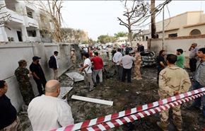 تصاویر حمله به سفارت فرانسه در لیبی