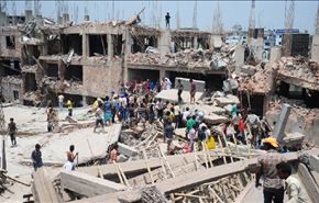 ارتفاع عدد قتلى انهيار مبنى في بنغلادش الى 124