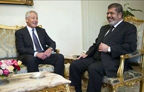 هيغل يؤكد التزام واشنطن الدعم العسكري للقاهرة