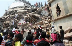 اعتقال شخصين على خلفية انهيار مبنى في بنغلادش