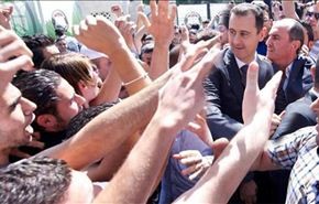 بشار الأسد يزور المدينة الجامعية في دمشق
