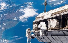 تسرب للامونيا خارج المحطة الفضائية الدولية