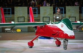 تدشين أول طائرة دون طيار هجومية في إيران+فيديو