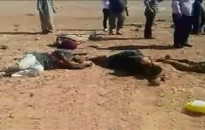 بالفيديو ..قصف ليبي يقتل العشرات على حدود مصر