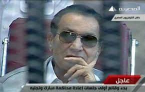 اعادة محاكمة مبارك ونجليه واعوانه بالقاهرة