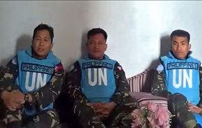 الافراج عن الجنود الفيلبنيين المختطفين بالجولان