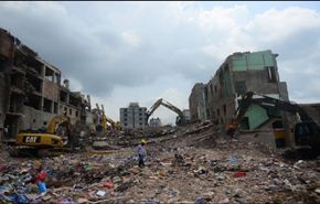 عمليات البحث في انقاض مبنى ببنغلادش تنتهي غدا
