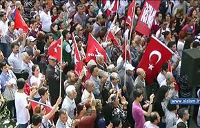 تظاهرات ضد حكومة اردوغان في تركيا