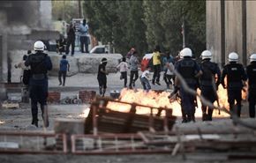 زخمی شدن معترضان بحرینی توسط  ماموران آل خلیفه