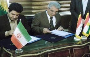 عقد اتفاقیات للتعاون التجاری بین ايران وكردستان العراق