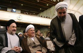 رفسنجاني يعلن دعم المرشح روحاني بالانتخابات الايرانية