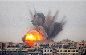 الطيران الحربي الاسرائيلي يغير على قطاع غزة