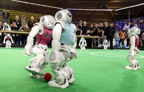 جام جهاني روبات ها در هلند + فیلم